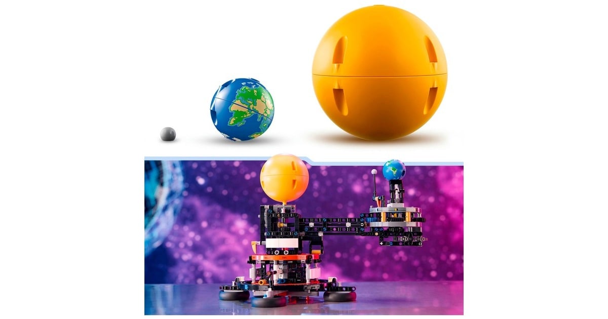 LEGOTechnic - De aarde en de maan in beweging Constructiespeelgoed