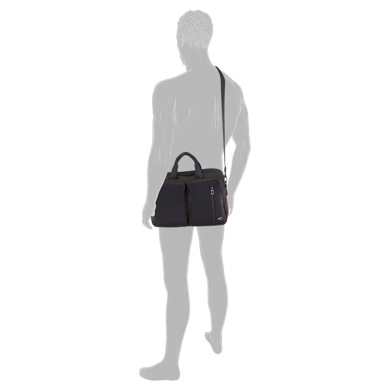 Camel Active Brooklyn Laptoptas Black/Khaki