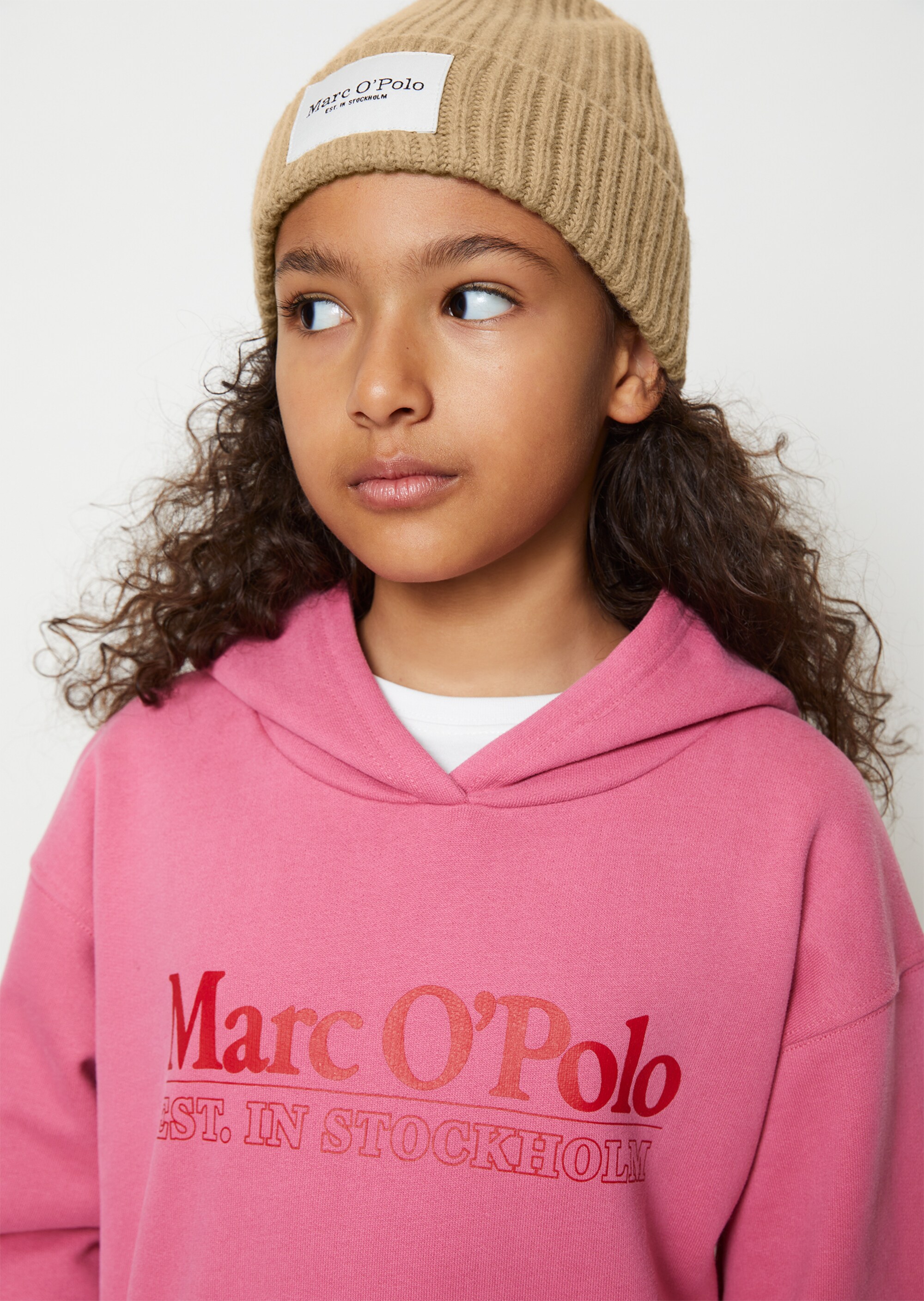 TEENS-UNISEX Kapuzen-Sweatshirt mit Logo-Print