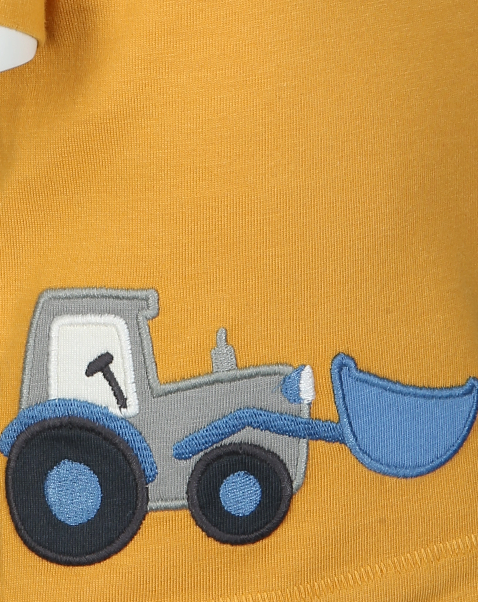 T-Shirt KLEINER RADLADER in gelb