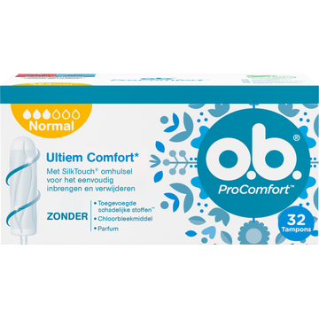 O.B. Pro Comfort Tampons Normal 32 Stuks
