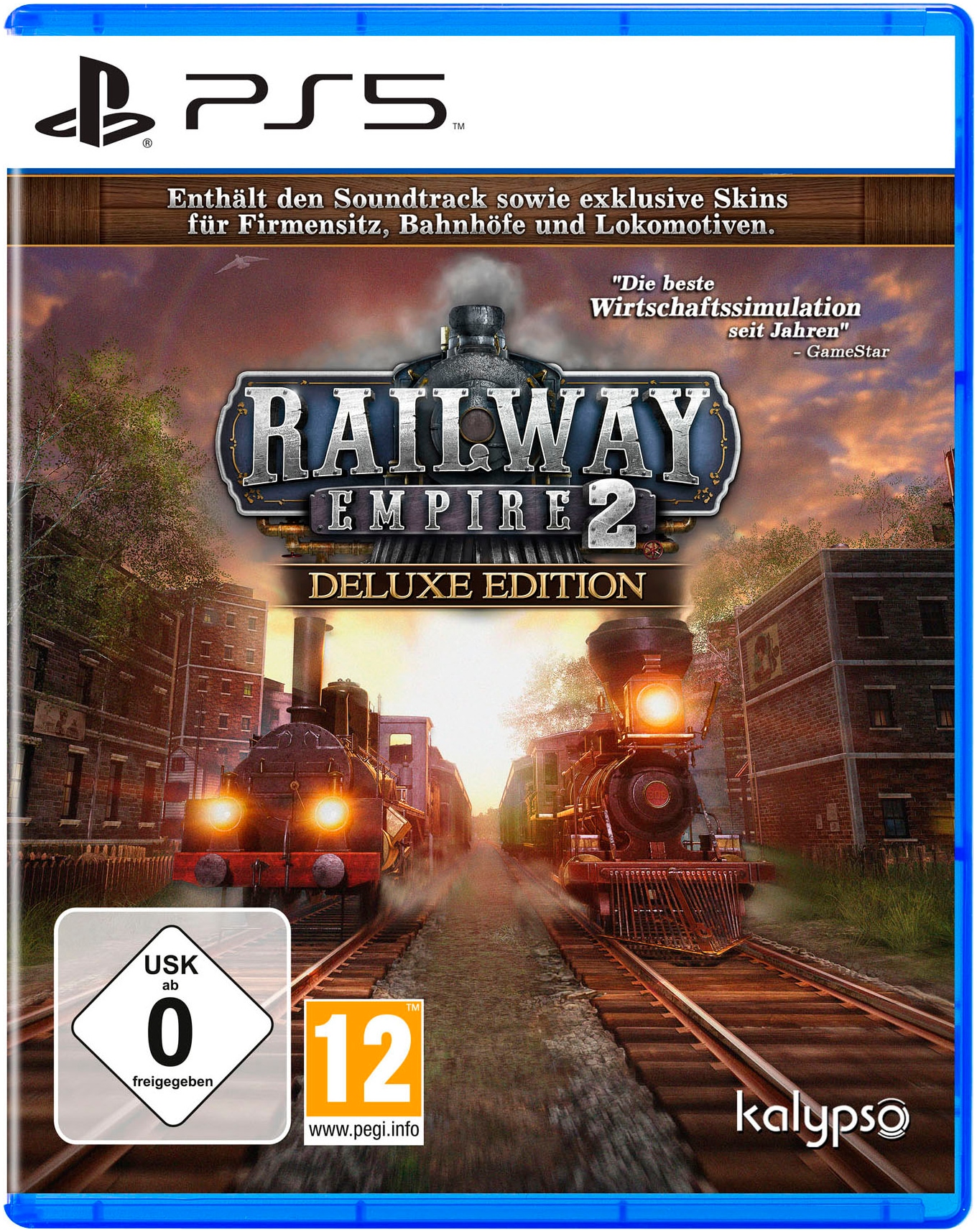 Kalypso Media Spielesoftware »Railway Empire 2 - Deluxe Edition« PlayStation 5