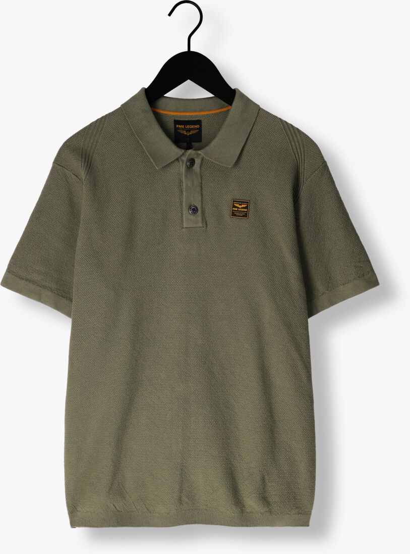 PME LEGEND groene pme legend polo short sleeve polo knitted