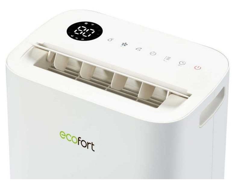 Ecofort Entfeuchter ecoQ DryAir 25L Complete 60 m² Leistungsstarke Lufttrockner für Wäsche und Raumluft