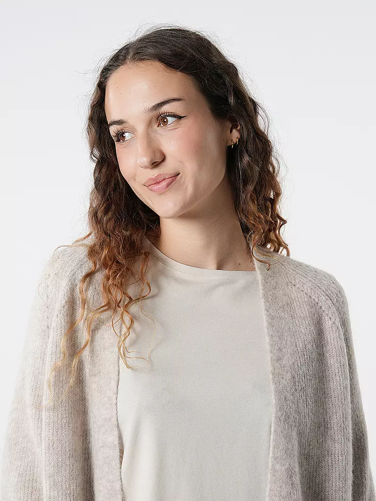 MOS MOSH Strickjacke MMTHORA beige