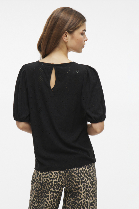 Vila zwarte dames t-shirt