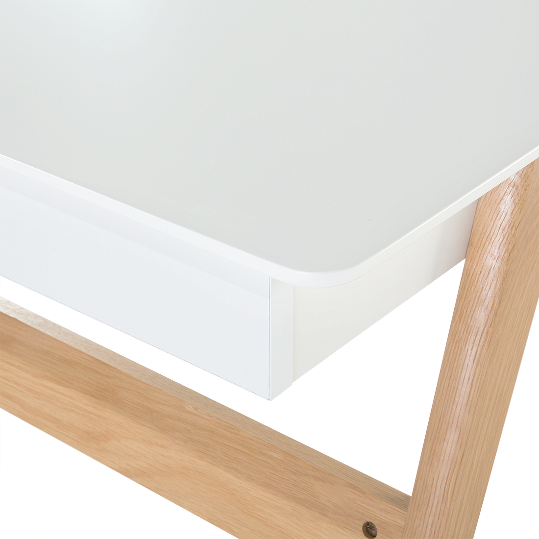 Beliani - SHESLAY - Bureau - Wit - MDF