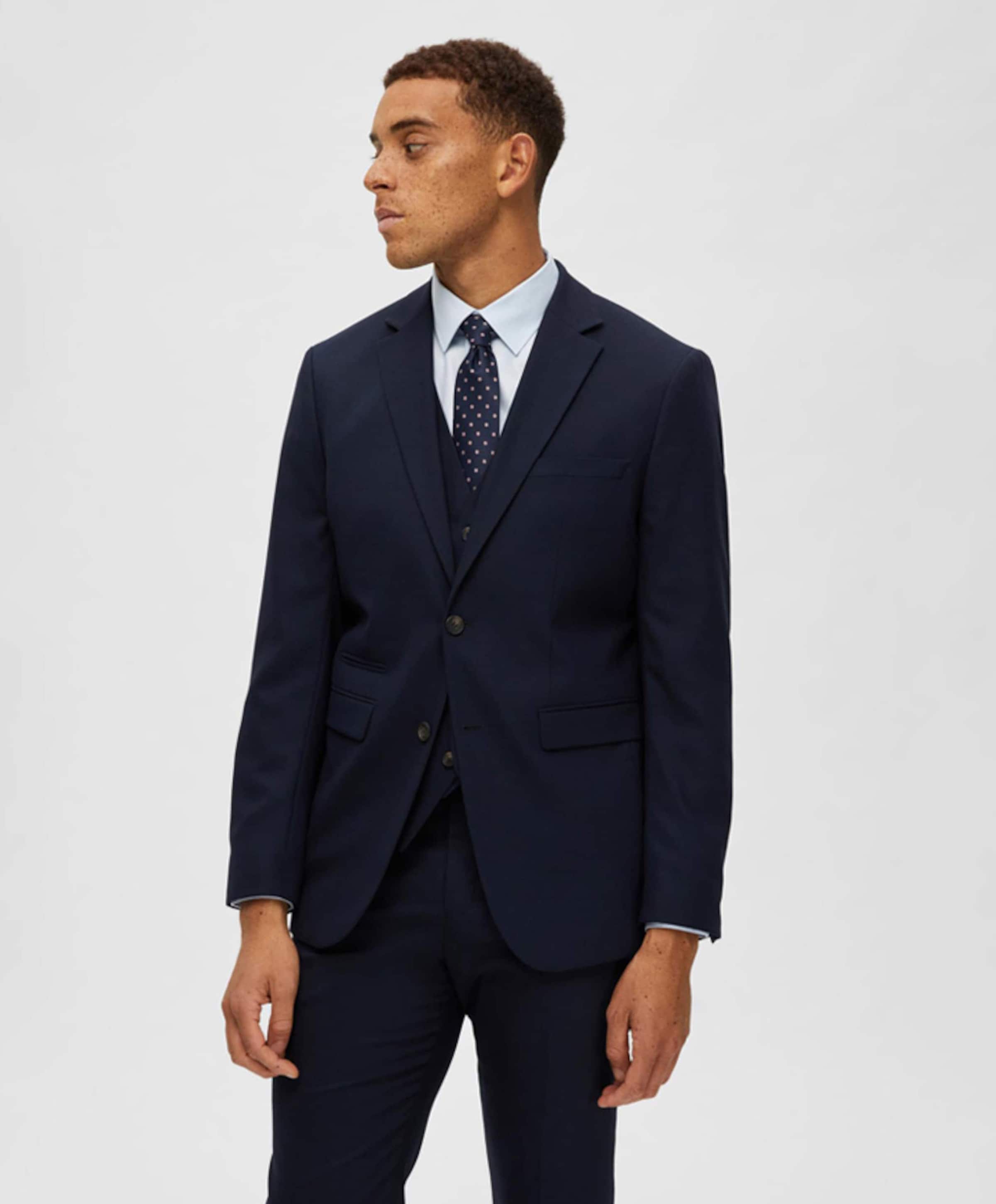 Selected Heren colbert blauw