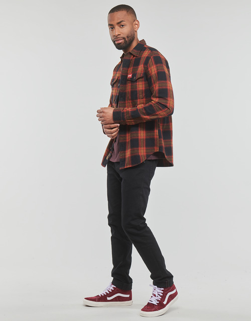 Superdry - COTTON WORKER CHECK SHIRT - Multicolore