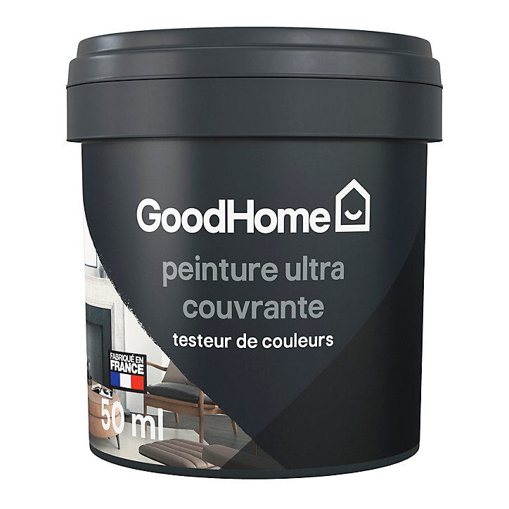 Testeur peinture couleur 2 en 1 velours GoodHome boule japonaise 50ml