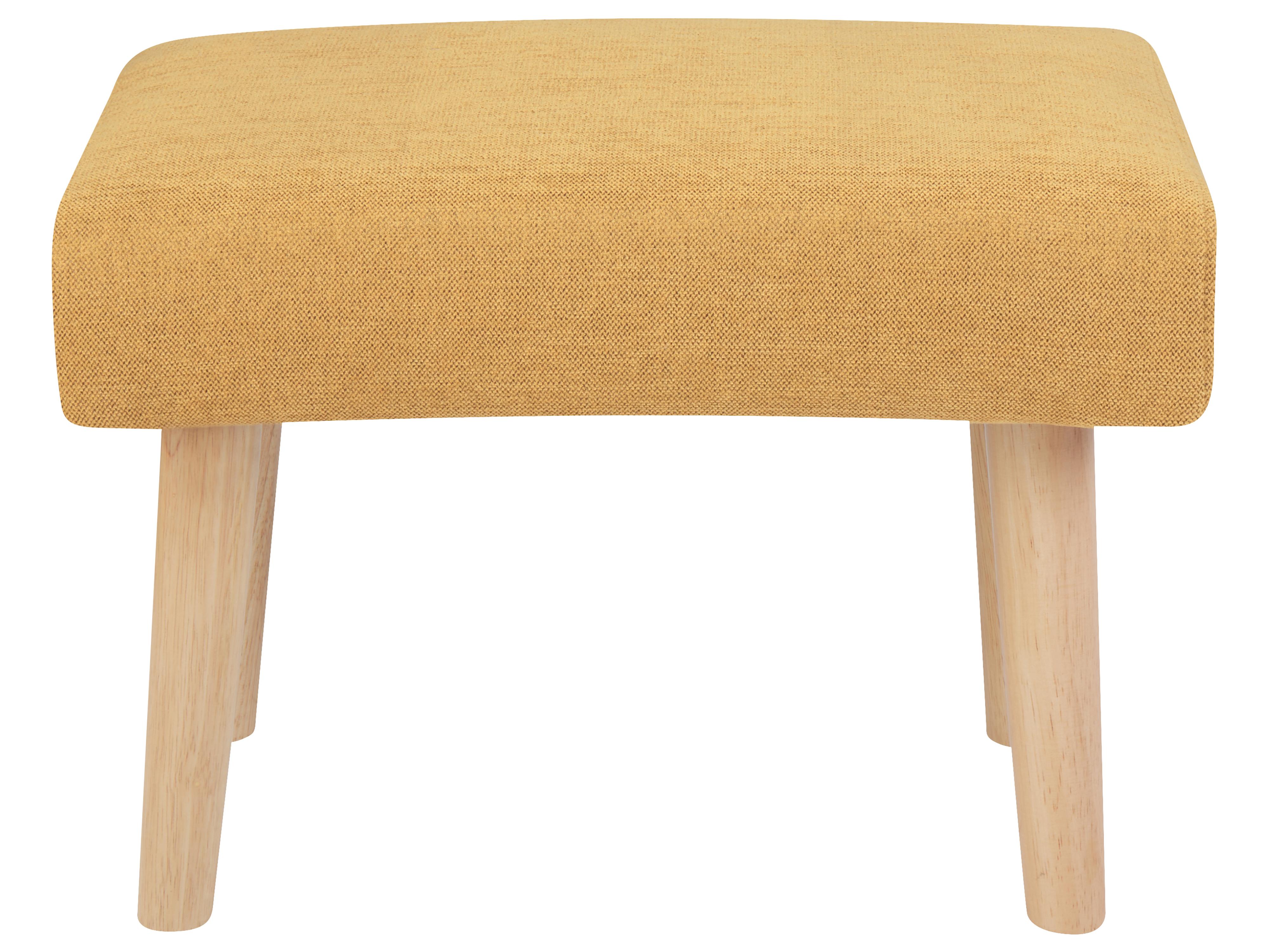 Hocker TAKOMA II Stof Geel