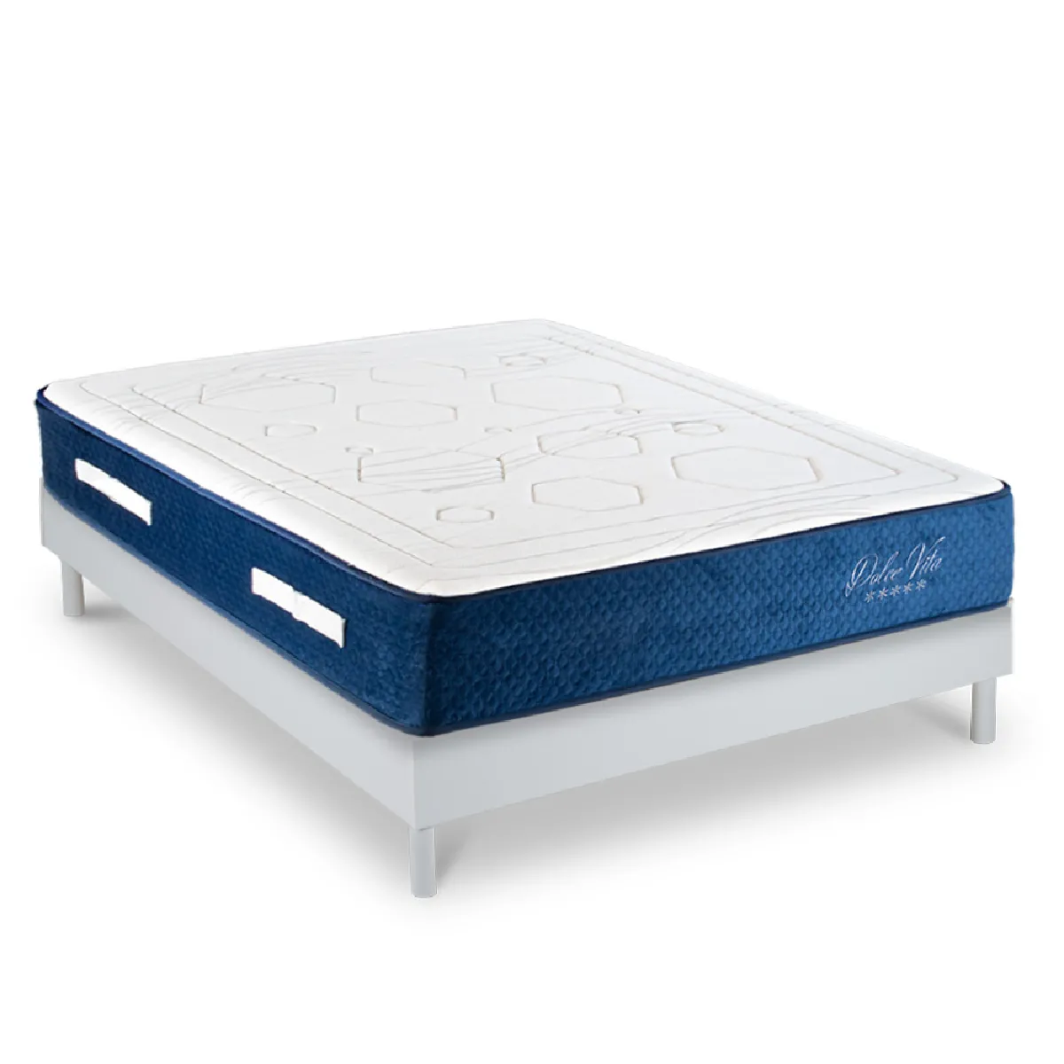Maison Aubertin Ensemble Matelas + Sommier 140x190