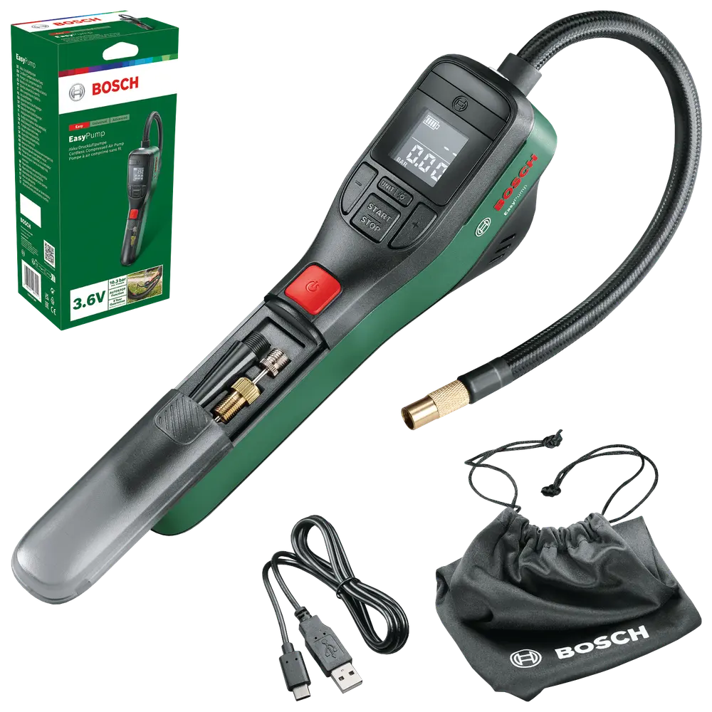 Bosch Akku-luftpumpe EasyPump 3,6 V