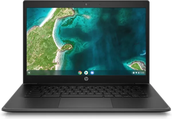 HP Fortis 14 G10 Chromebook - 180° hængselsdesign - Intel Celeron - N4500 / op til 2.8 GHz - Chrome OS - UHD Graphics - 4 GB RAM - 32 GB eMMC - 14