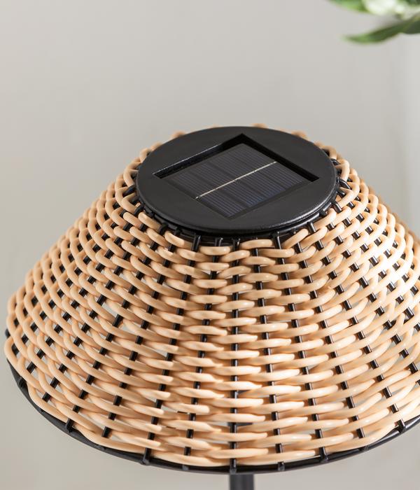 Dehner Solar-Tischleuchte Runa, ca. Ø20/H31