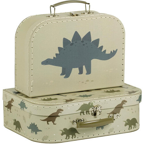 A little lovely company kofferset dinosaurussen - 2st