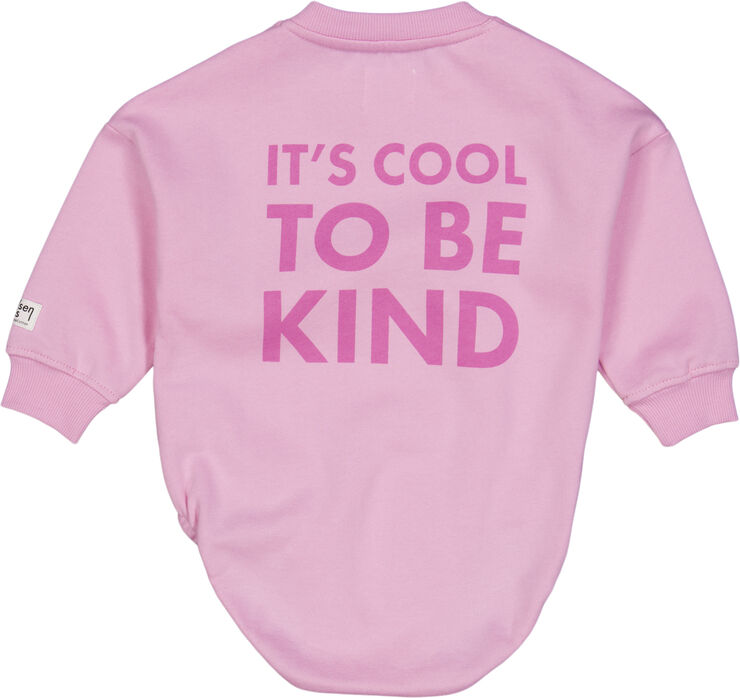 Müsli by Green Cotton Olsen kids sweat l/s body Bonbon