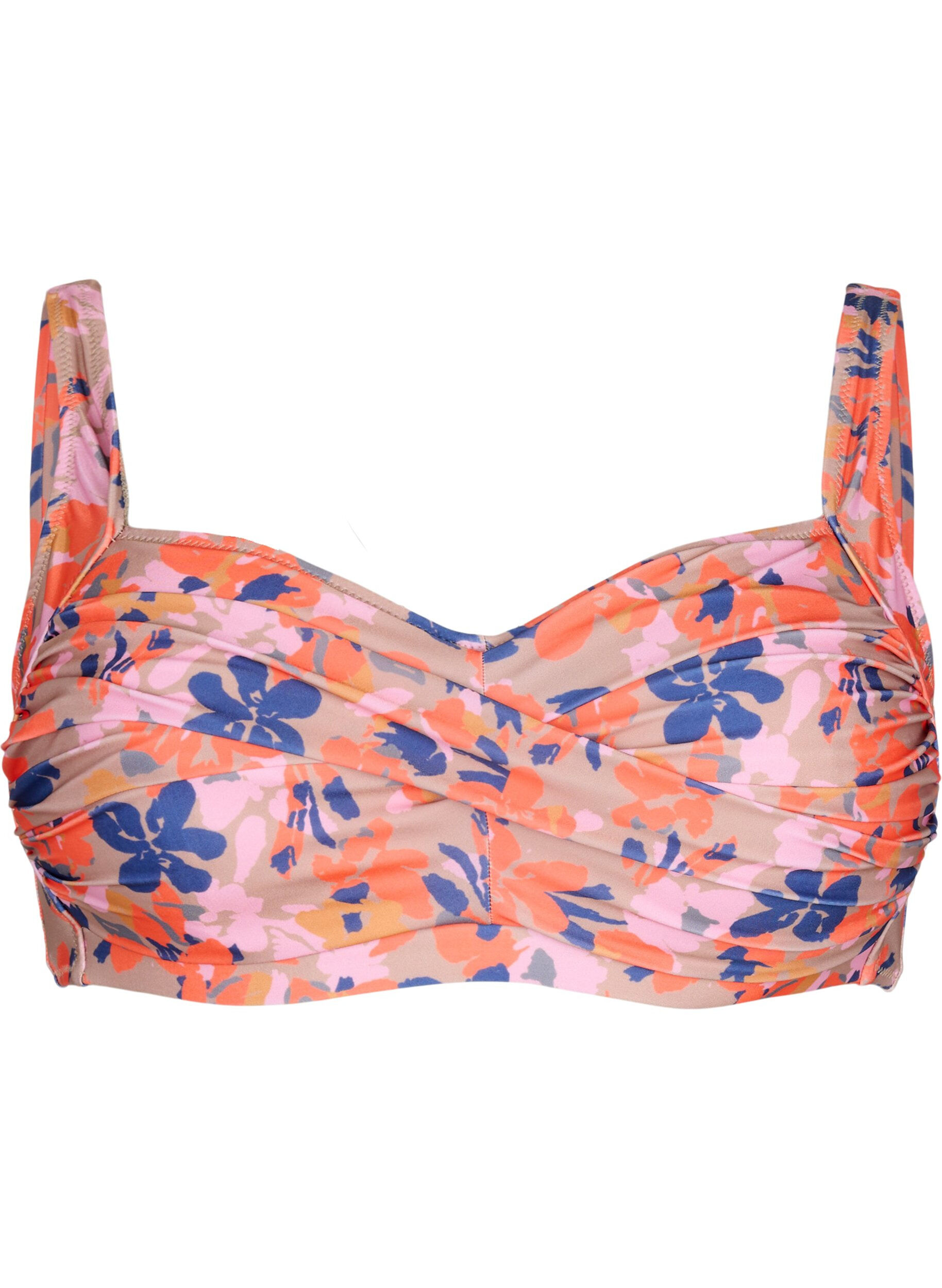 Printet bikini overdel