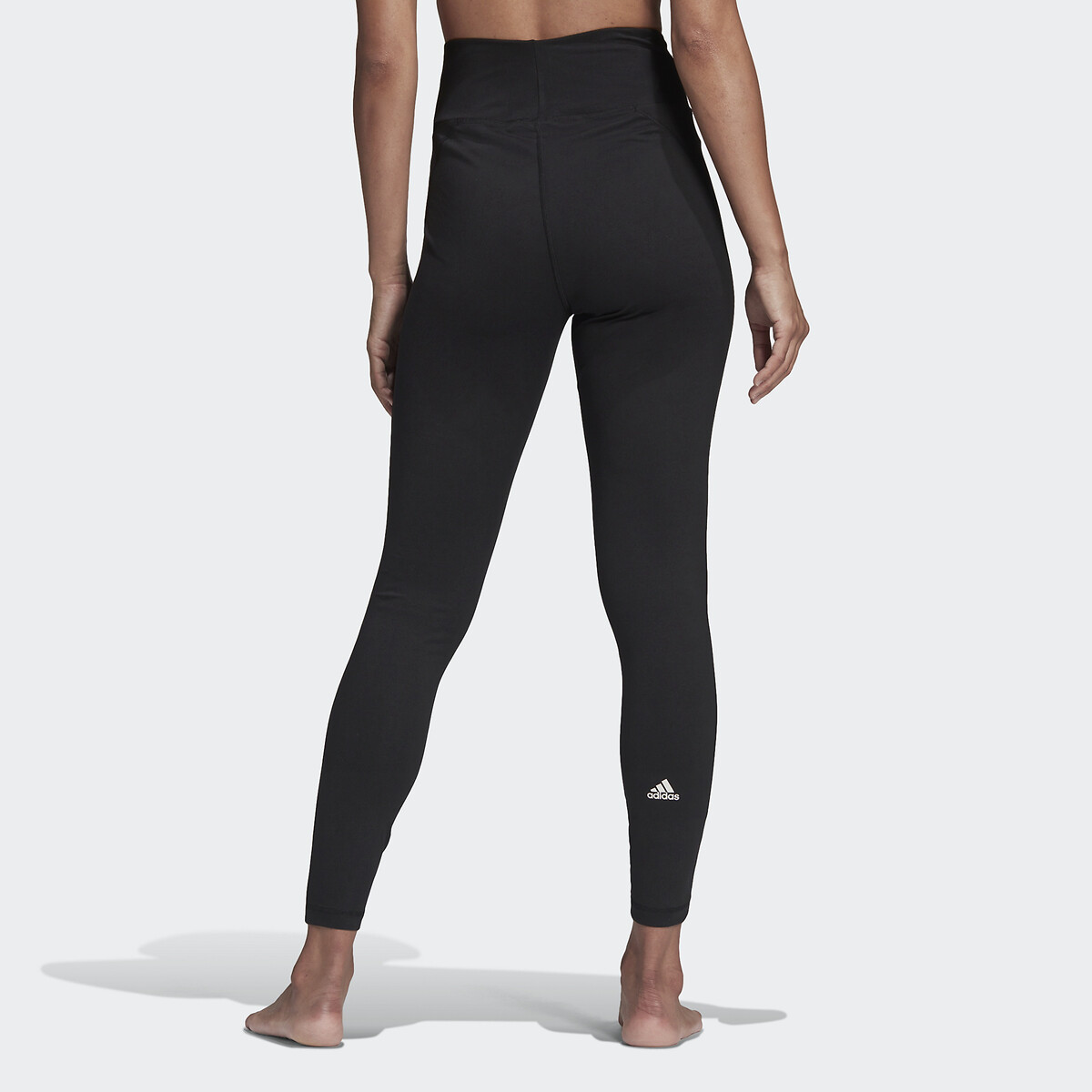Leggings de ioga adidas Performance, cintura alta, comprimento 7/8