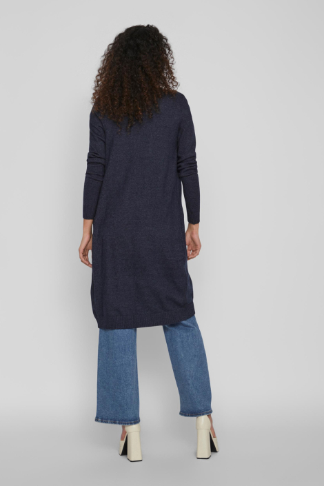 Vila blauwe dames vest
