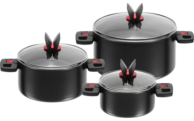 Ballarini Click & Cook Kochtopf Set 3-tlg.