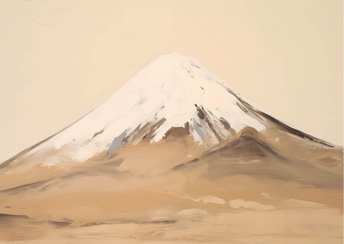 Art Print Fuji Mountain