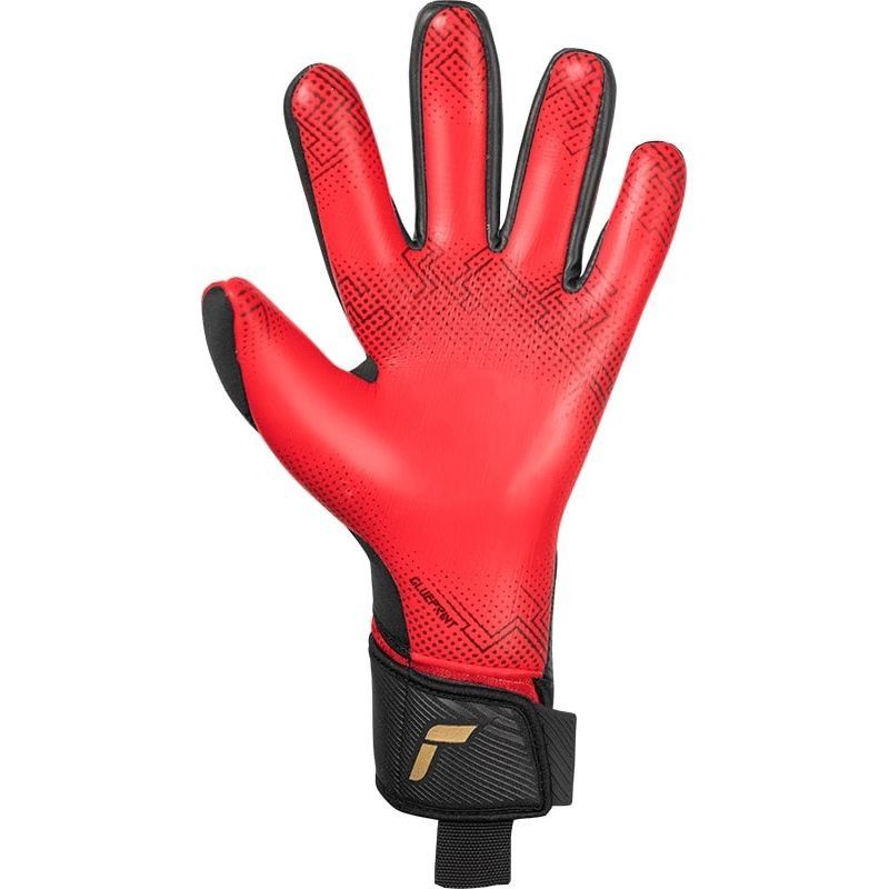 Reusch Gants de Gardien Fastgrip Gold X GluePrint - Noir/Doré/Rouge