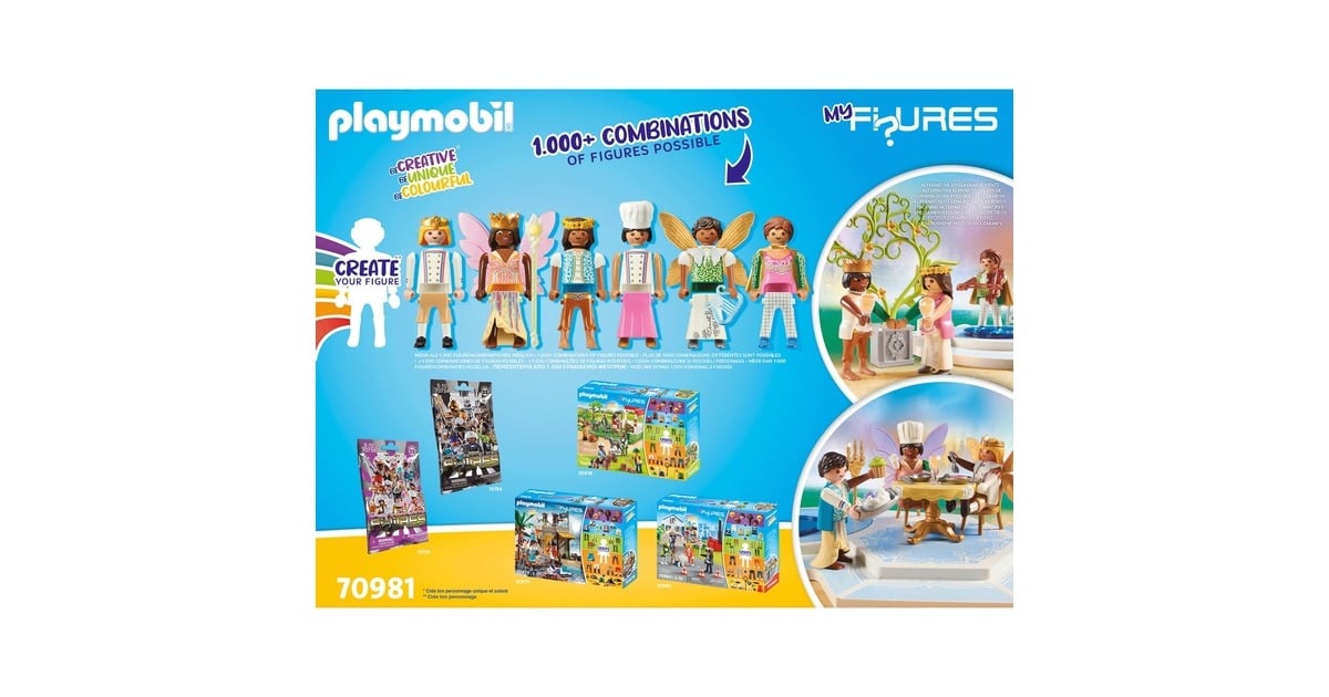 PLAYMOBILFigures - My Figures: Magische dans Constructiespeelgoed  (70981)
