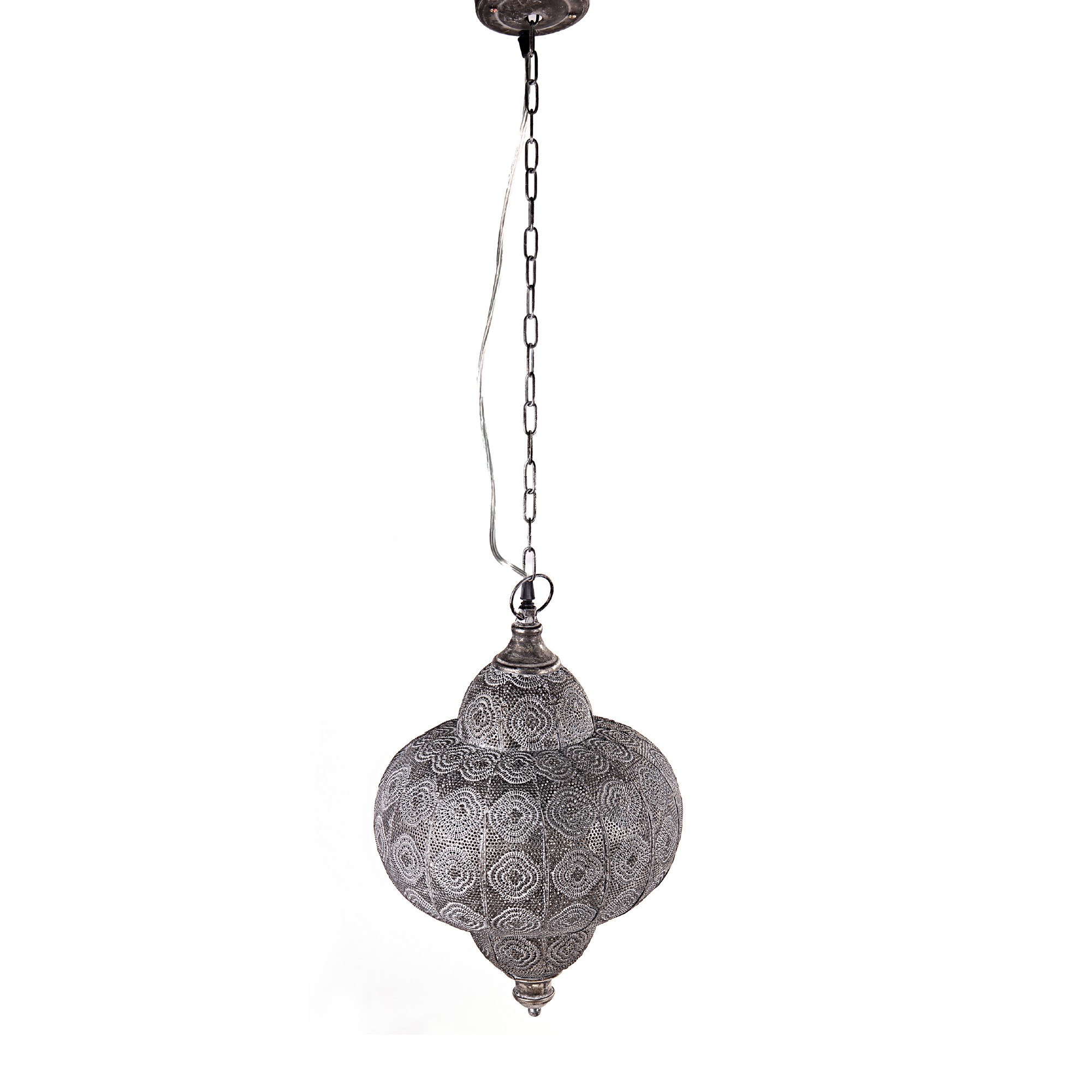 Lampenschirm 'Oridanza', Metall, Ø 33 cm, H 48 cm von fischer's lagerhaus