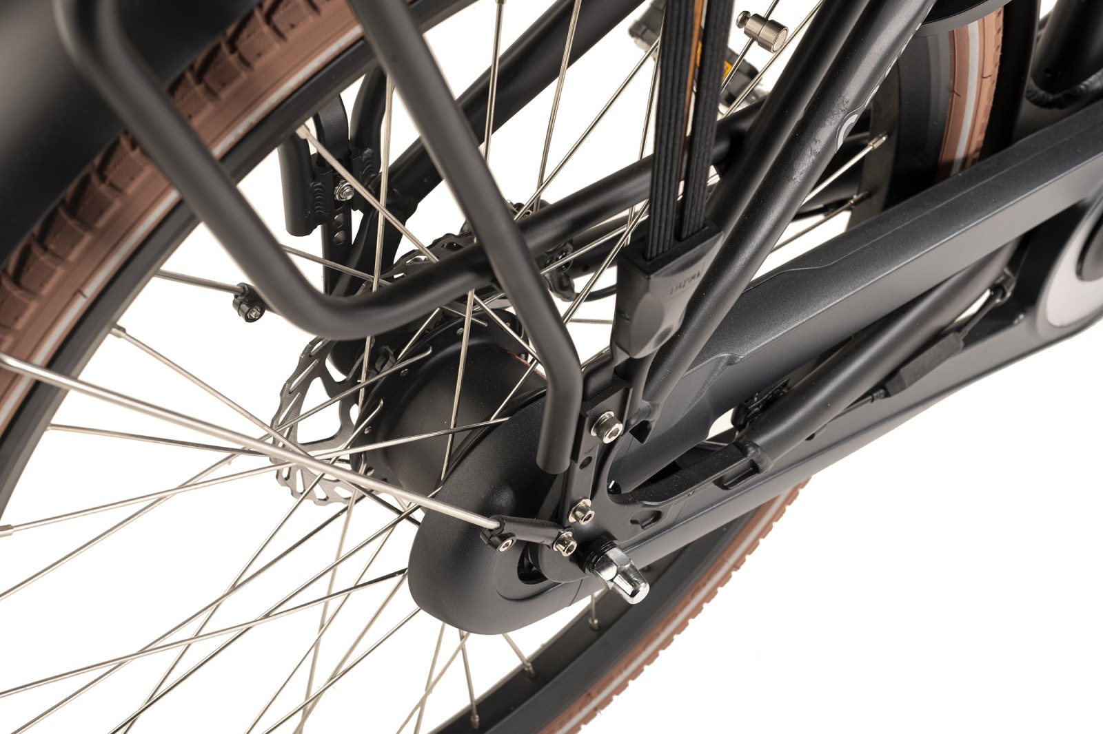 VOGUE Lastenrad Cargo E-Bike Carry On 2 - schwarz - 48 cm Rahmenhöhe - 8 Gänge
