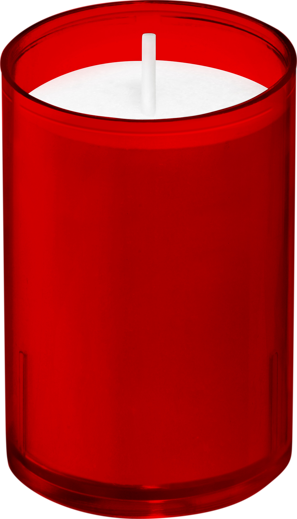 Bolsius Horeca Clear Cups 55/42 Tray 40 Rood (40 stuks)