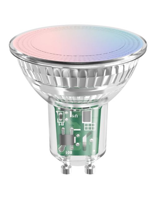 Calex Smart Led Lamp Bt Mesh Reflector Rgb Gu10 4.9w 345lm - Lichtbron - 31 g