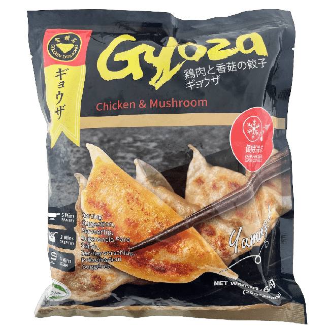 Golden Diamond Kip & Champignon Gyoza 600g