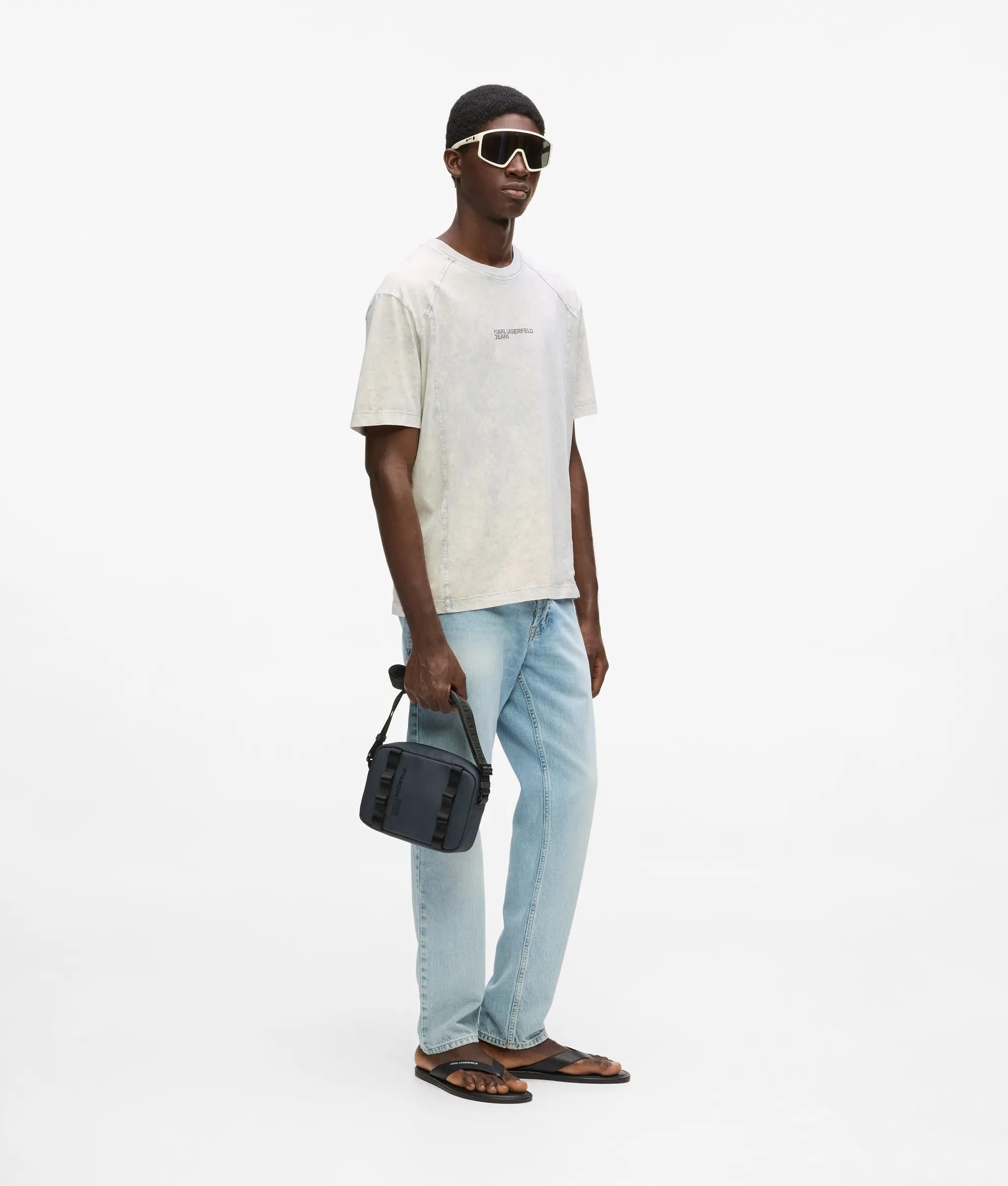 Gewassen relaxed t-shirt