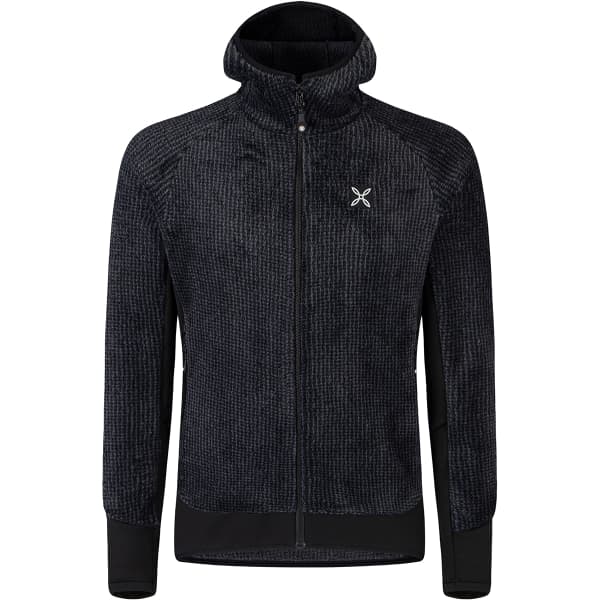 Veste polaire randonnée MONTURA REMIX FLEECE JACKET ANTRACITE