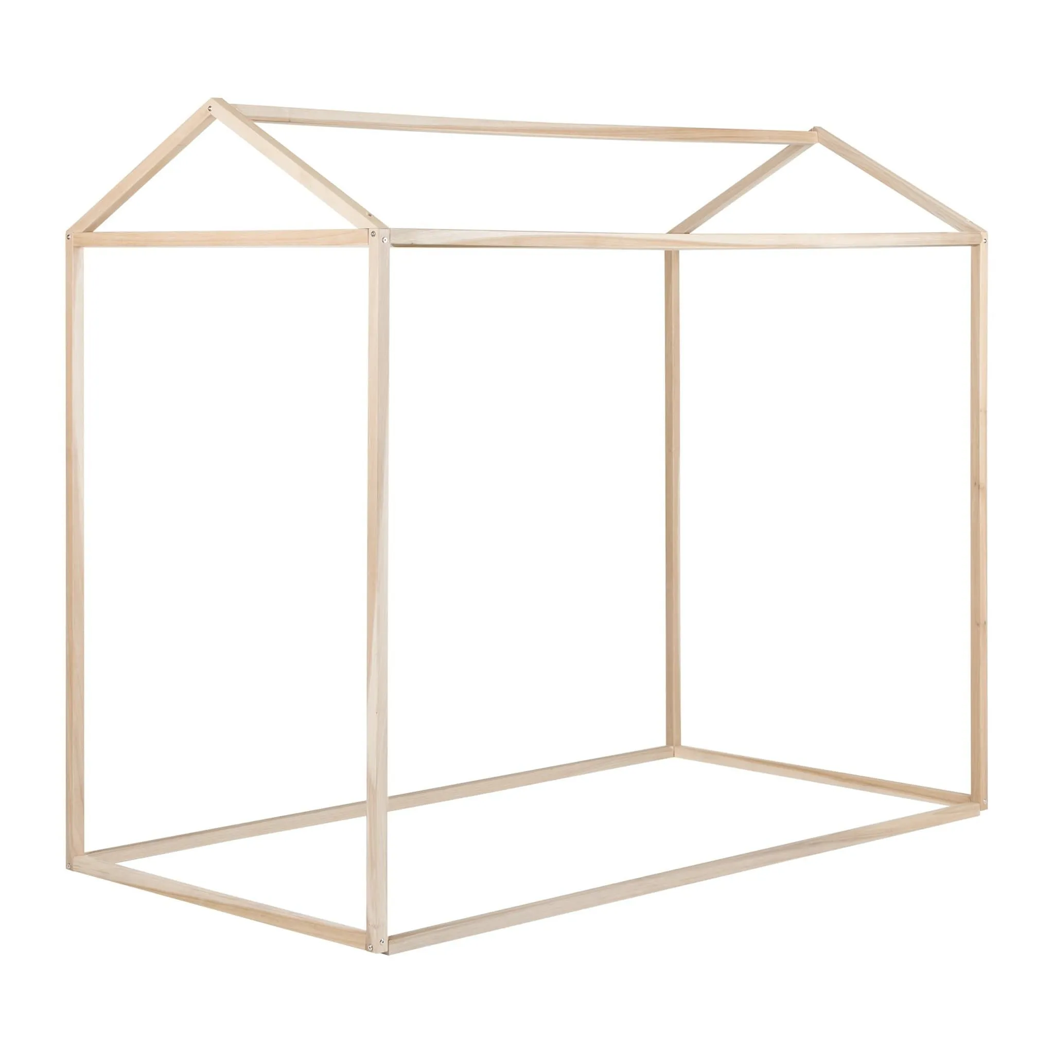 South Shore Lit Maison Lit Simple Sweedi - Bois Naturel