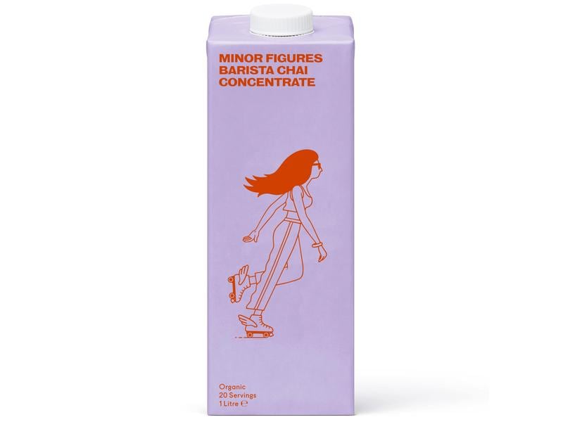 Minor Figures Masala Chai Concentrate bio 1 l Schwarzteekonzentrat mit Gewürzen und Süssstoff