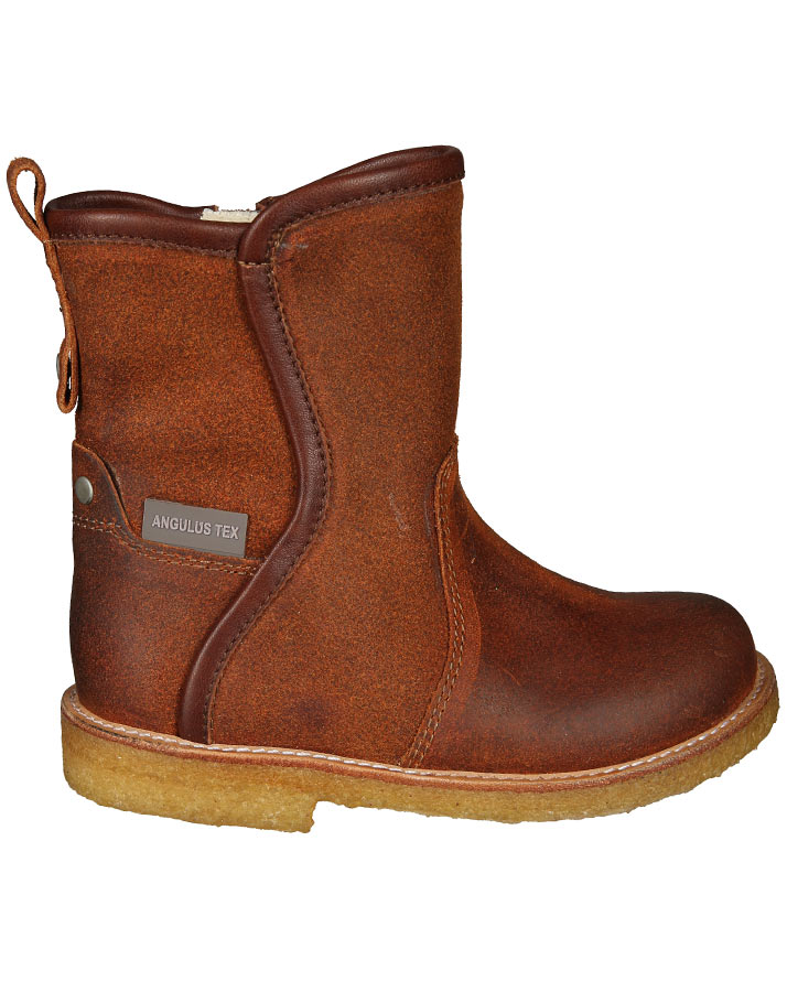 Winterstiefel TEX STOVLE gefüttert in cognac