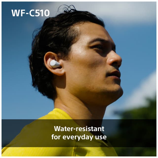 Sony WF-C510 true wireless in-ear høretelefoner (blå)