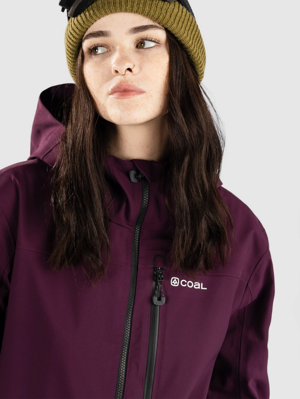 Coal Absaroka 3L Jacket aubergine