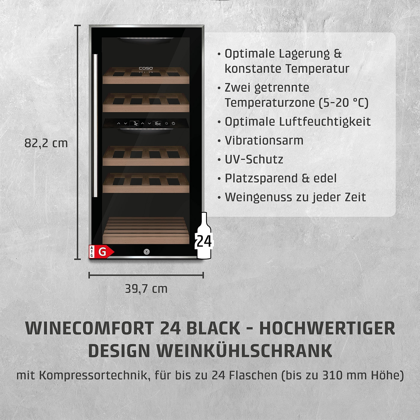 WineComfort 24 black