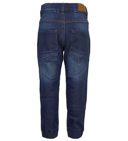 Minymo Bukser - Stretch Loose Fit - M?rkeBlå Denim