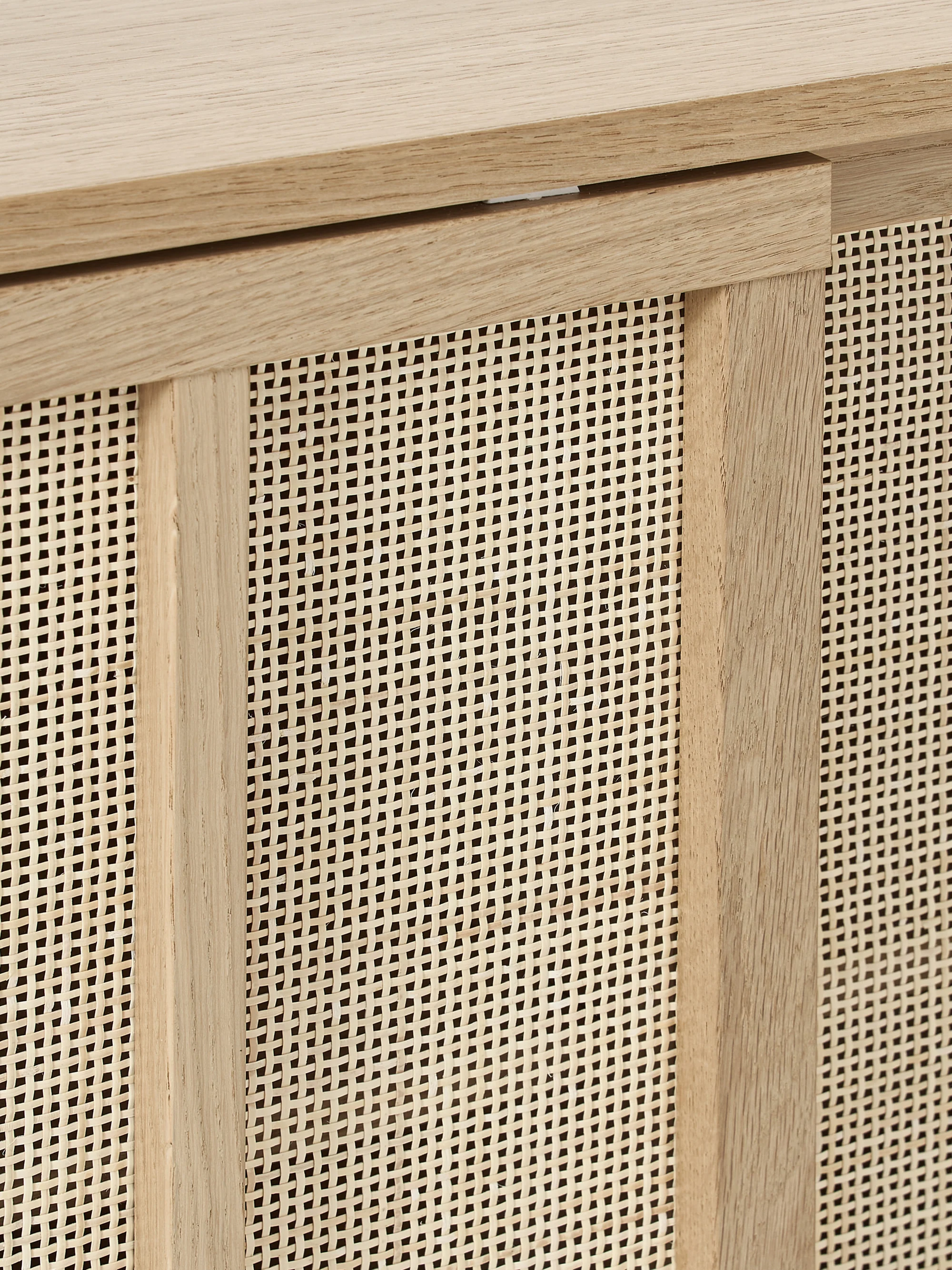 Tv-meubel Echo met rotan voorzijde