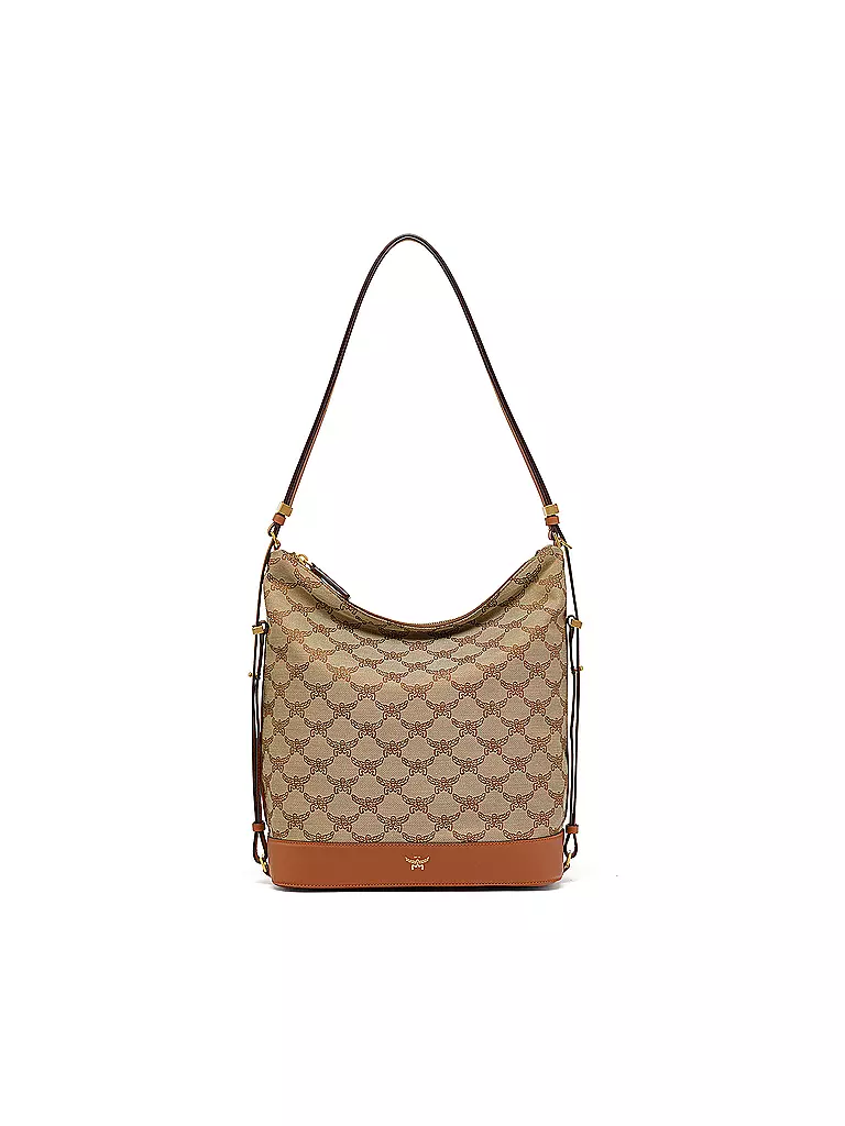 MCM Tasche - Hobo LAURETOS Large beige
