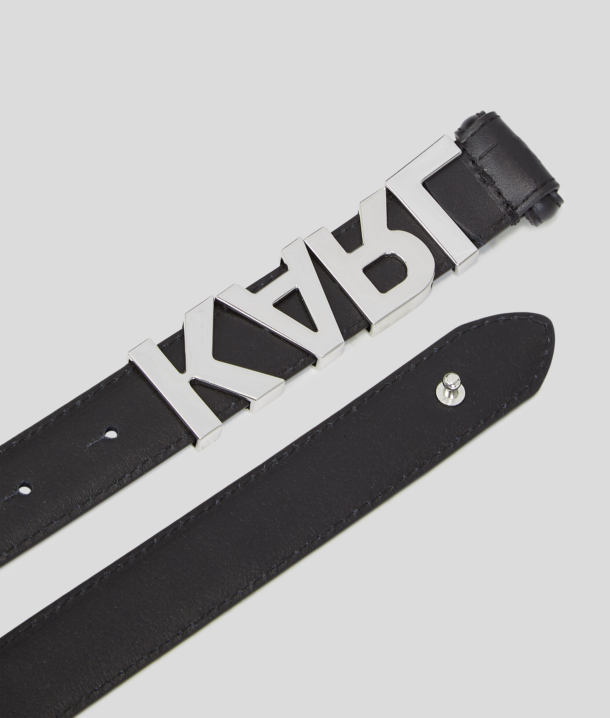 CEINTURE À LETTRAGE KARL