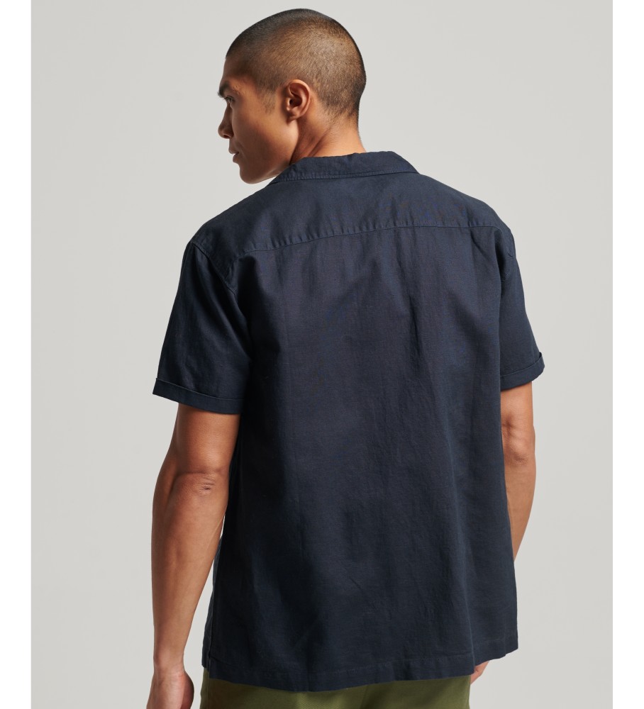 Camisa Superdry Navy Resort