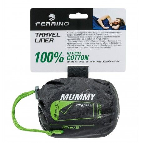 Travel Liner Mummy - Drap de sac de couchage