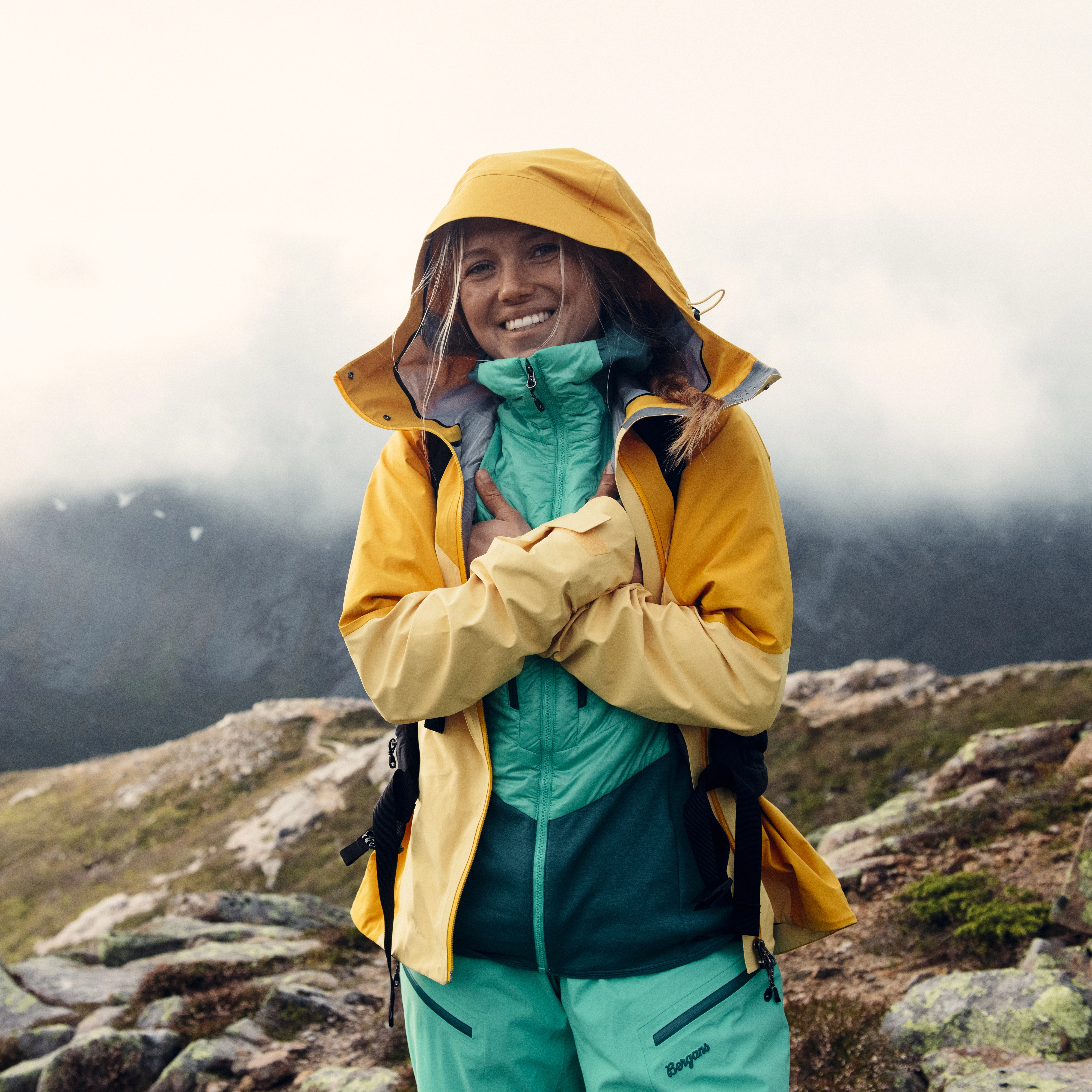 Tind 3L Shell Jacket Women Buttercup Yellow / Marigold Yellow