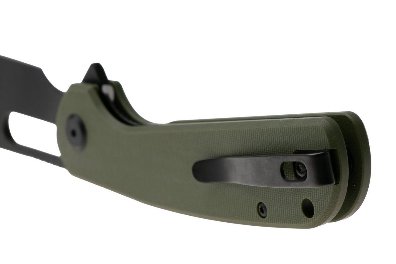 Eutektik Trinity TRI-OGBW-R Blackwashed 14C28N, OD Green G10, zakmes