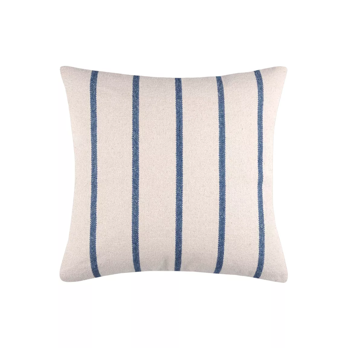 Coussin extérieur carré toile de coton (50 x 50 cm) Ocealys Bleu marine